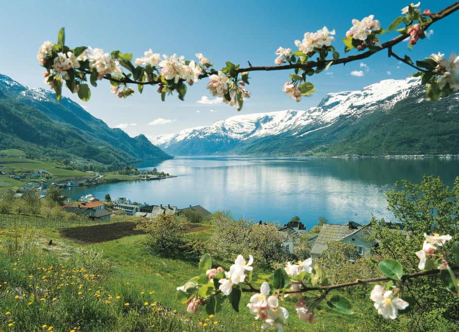 весна в Норвегии
